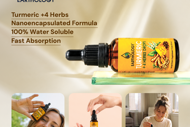 Earthology Turmeric +4 Herbs Drops