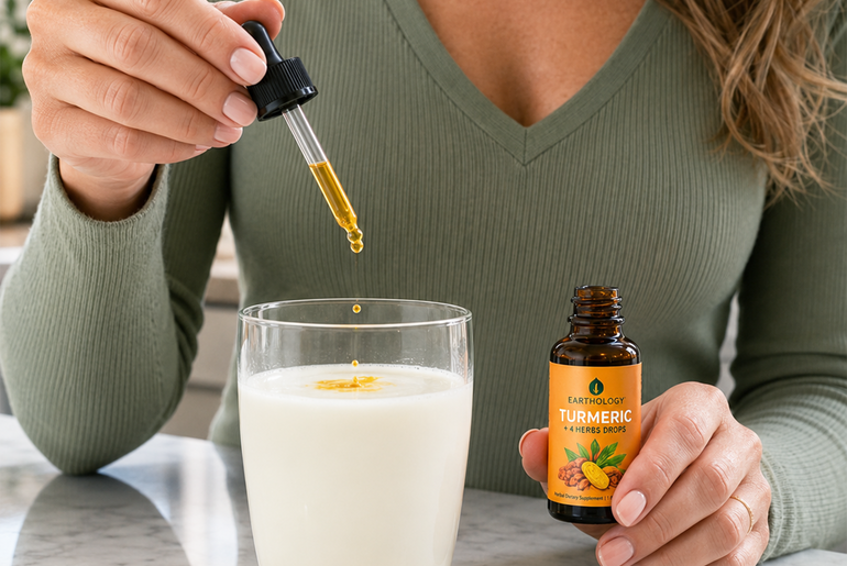 Earthology Turmeric +4 Herbs Drops
