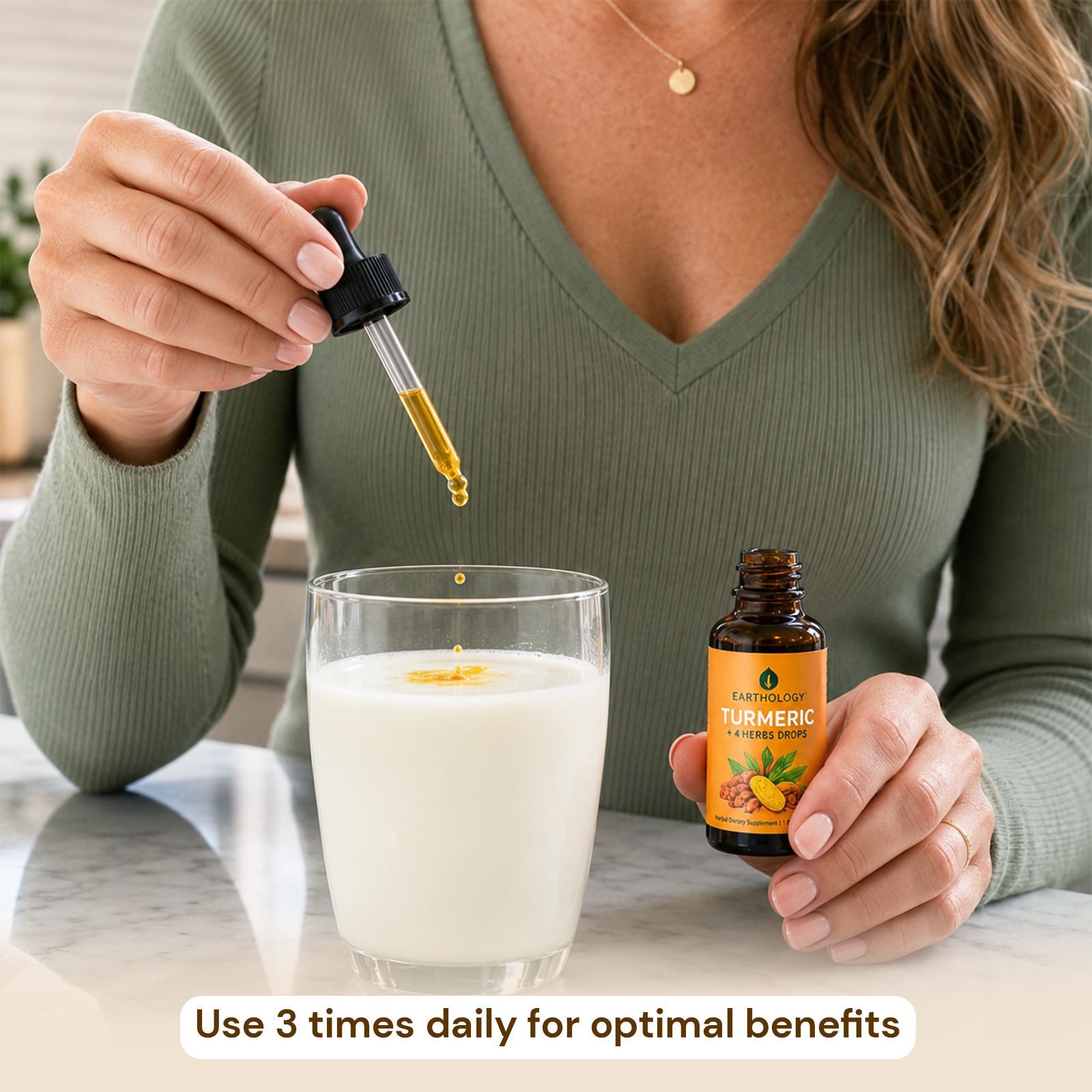 Earthology Turmeric +4 Herbs Drops