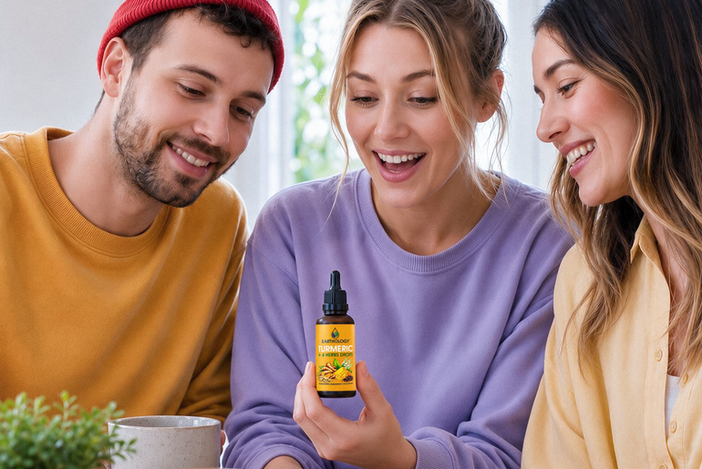 Earthology Turmeric +4 Herbs Drops