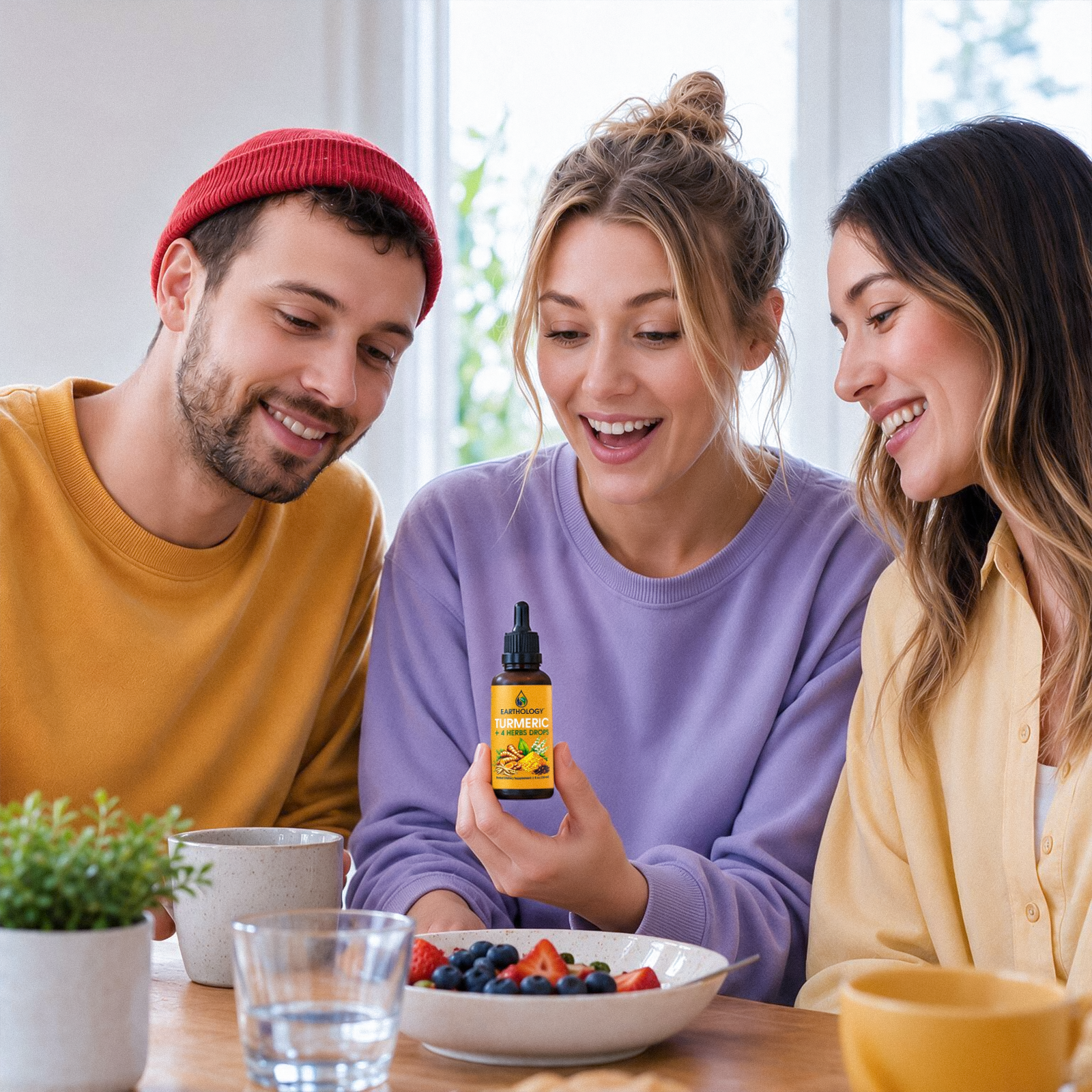 Earthology Turmeric +4 Herbs Drops