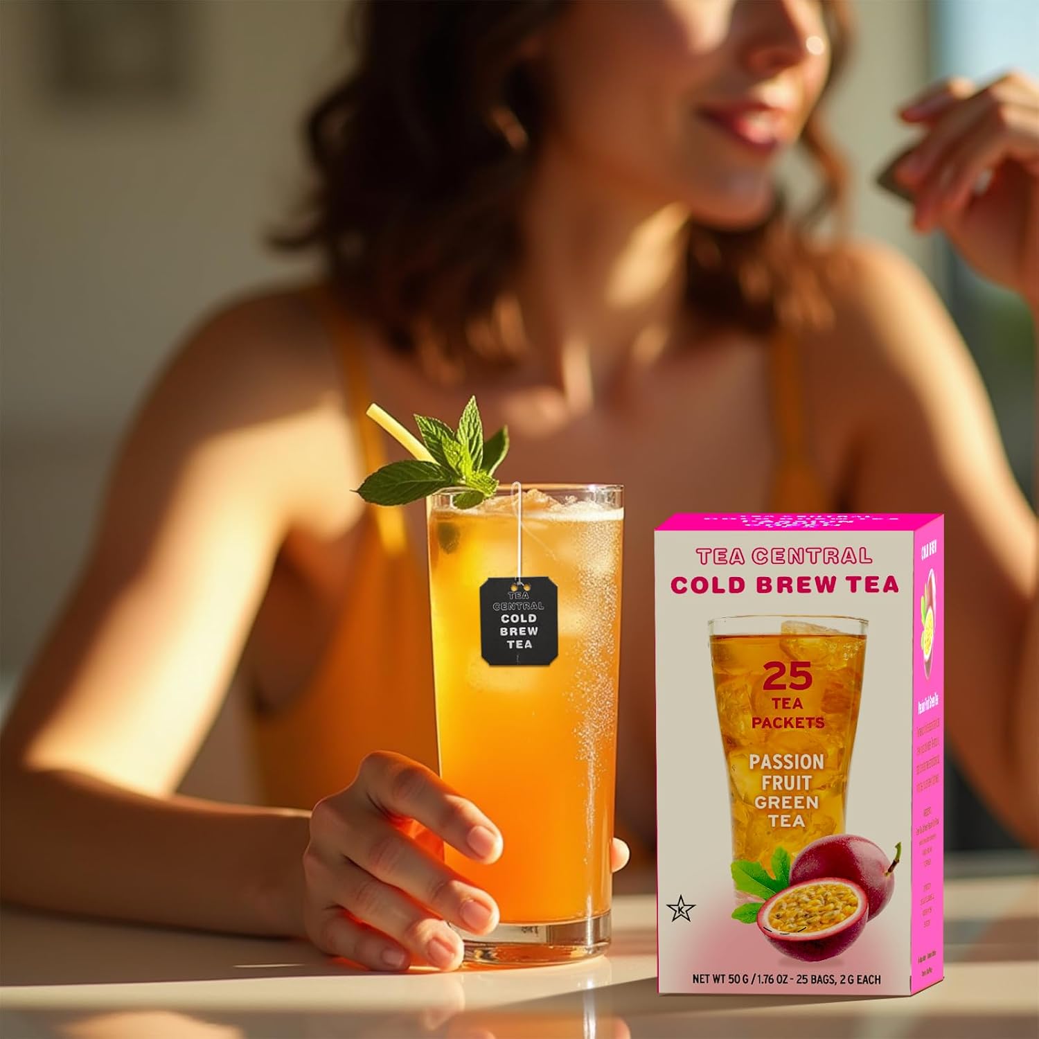Tea Central - Passion Fruit Green tea