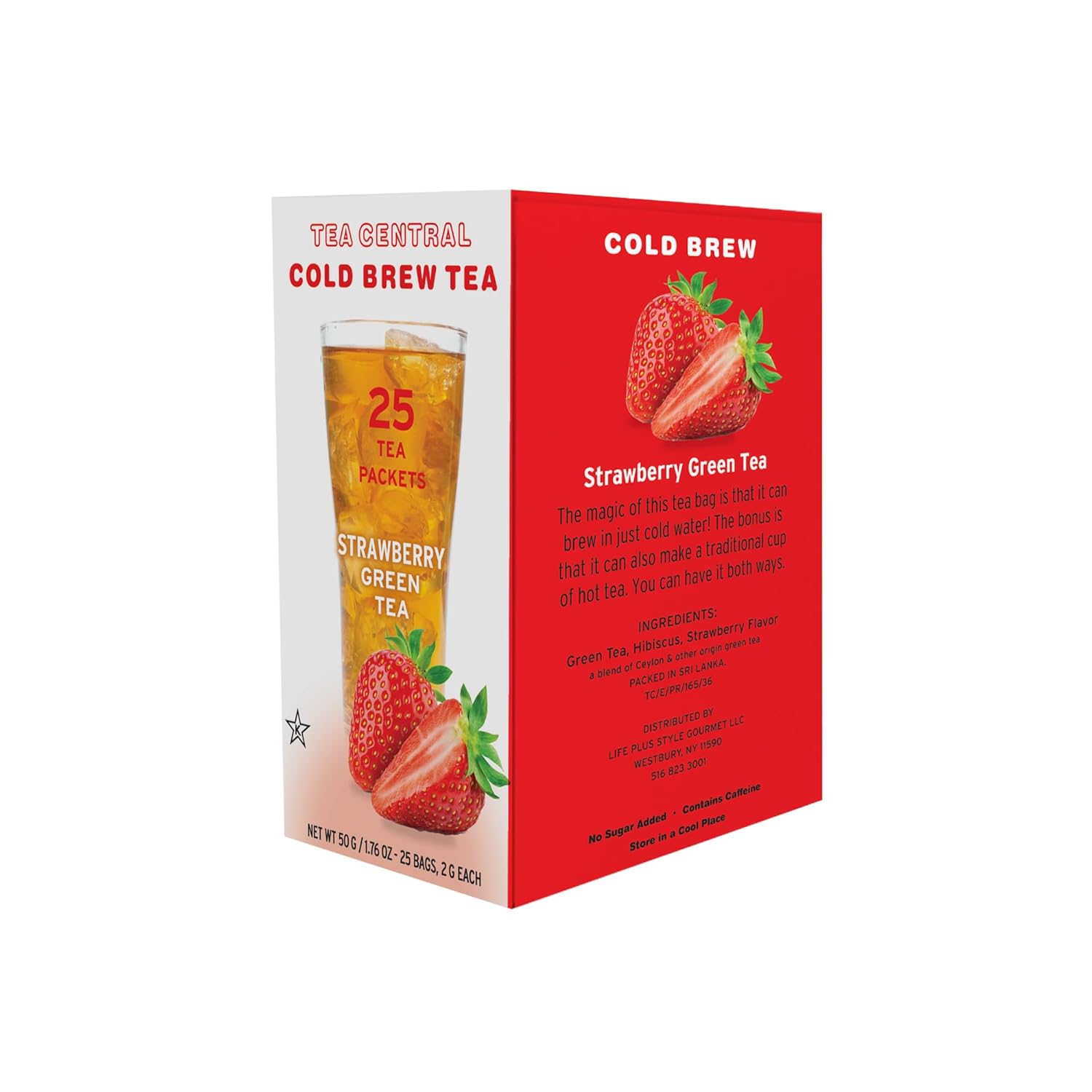 Tea Central - Strawberry Green tea