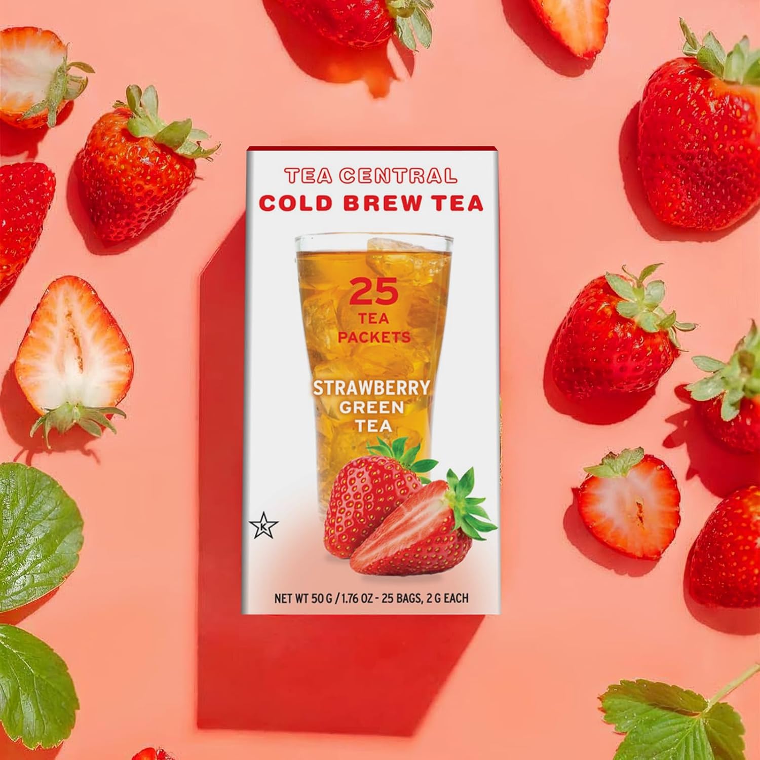 Tea Central - Strawberry Green tea