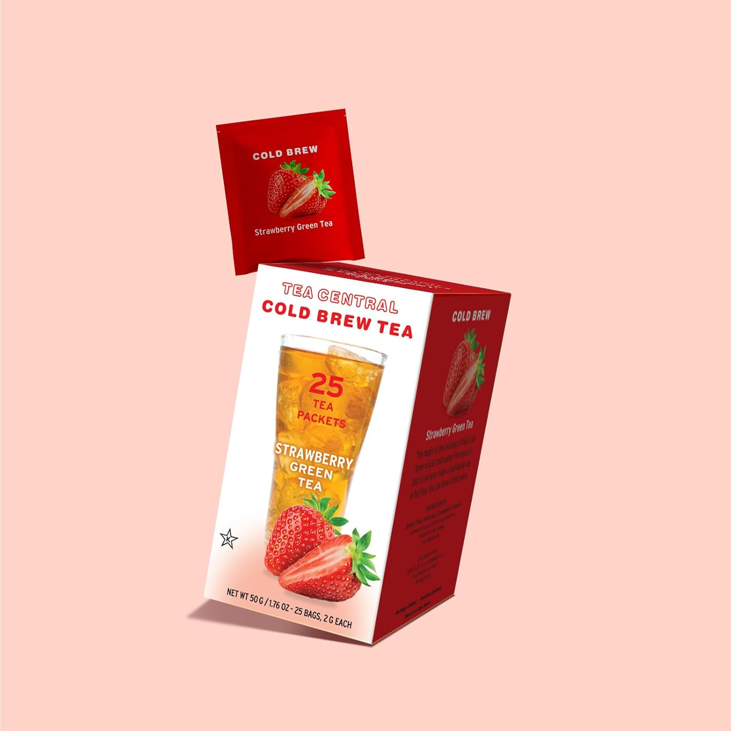 Tea Central - Strawberry Green tea