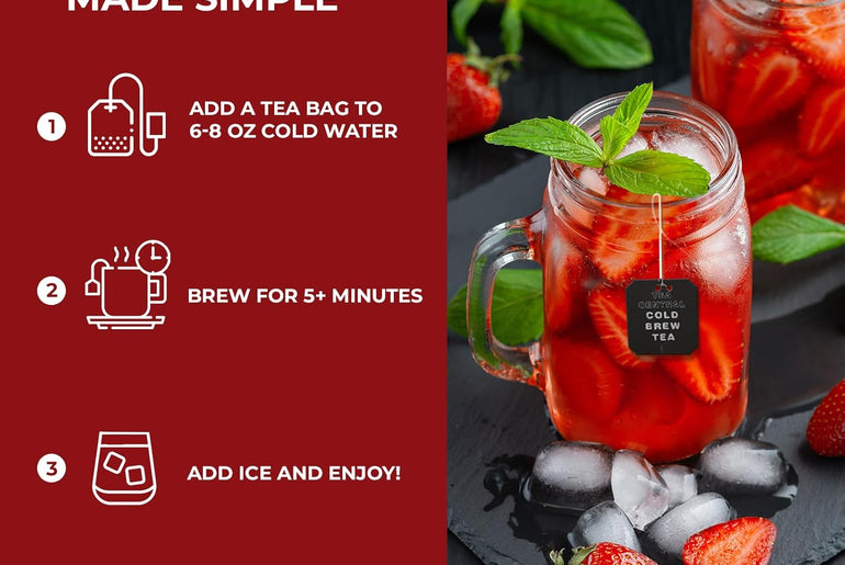 Tea Central - Strawberry Green tea
