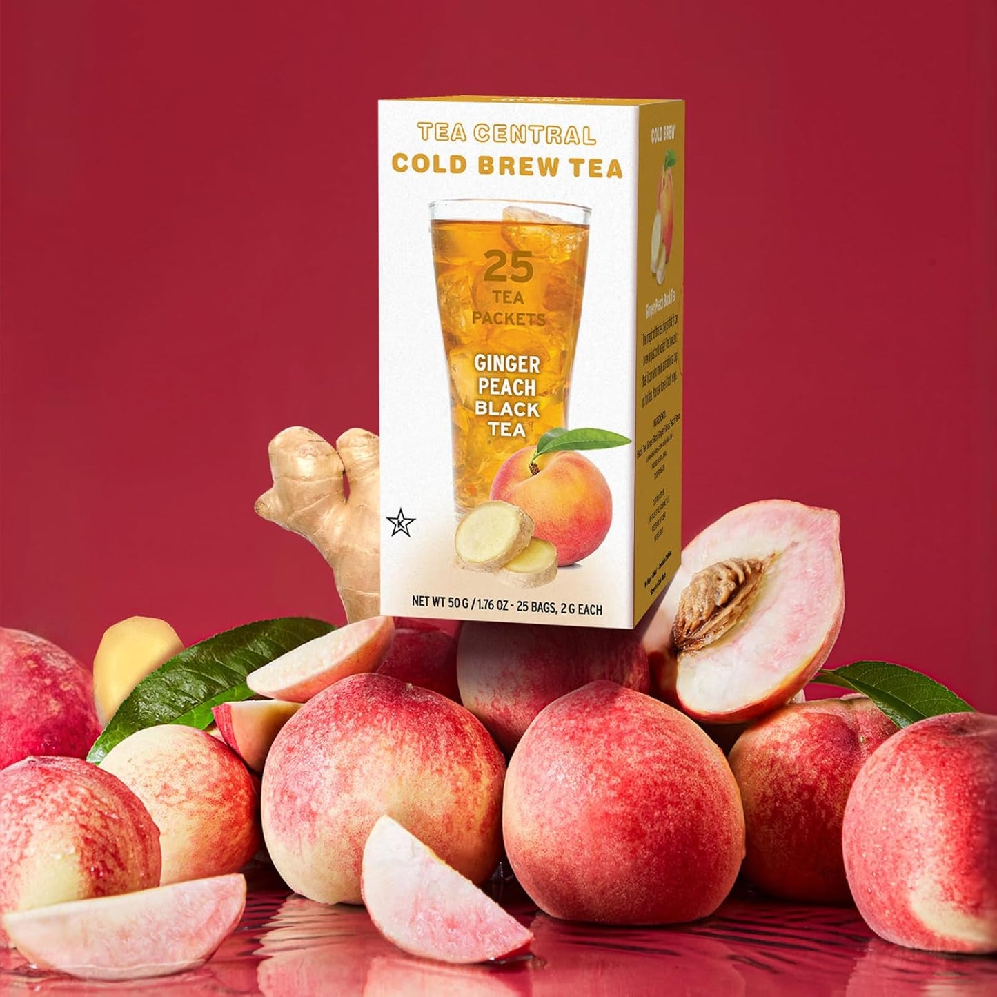 Tea Central - Ginger Peach Black tea