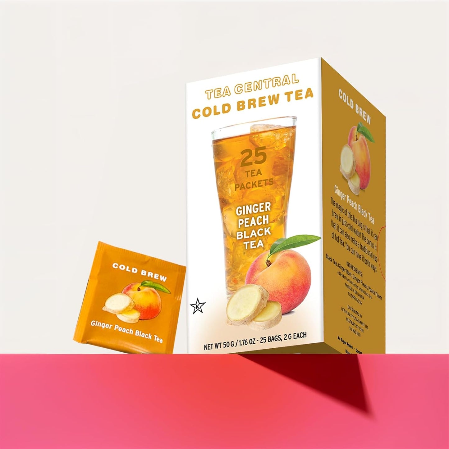 Tea Central - Ginger Peach Black tea