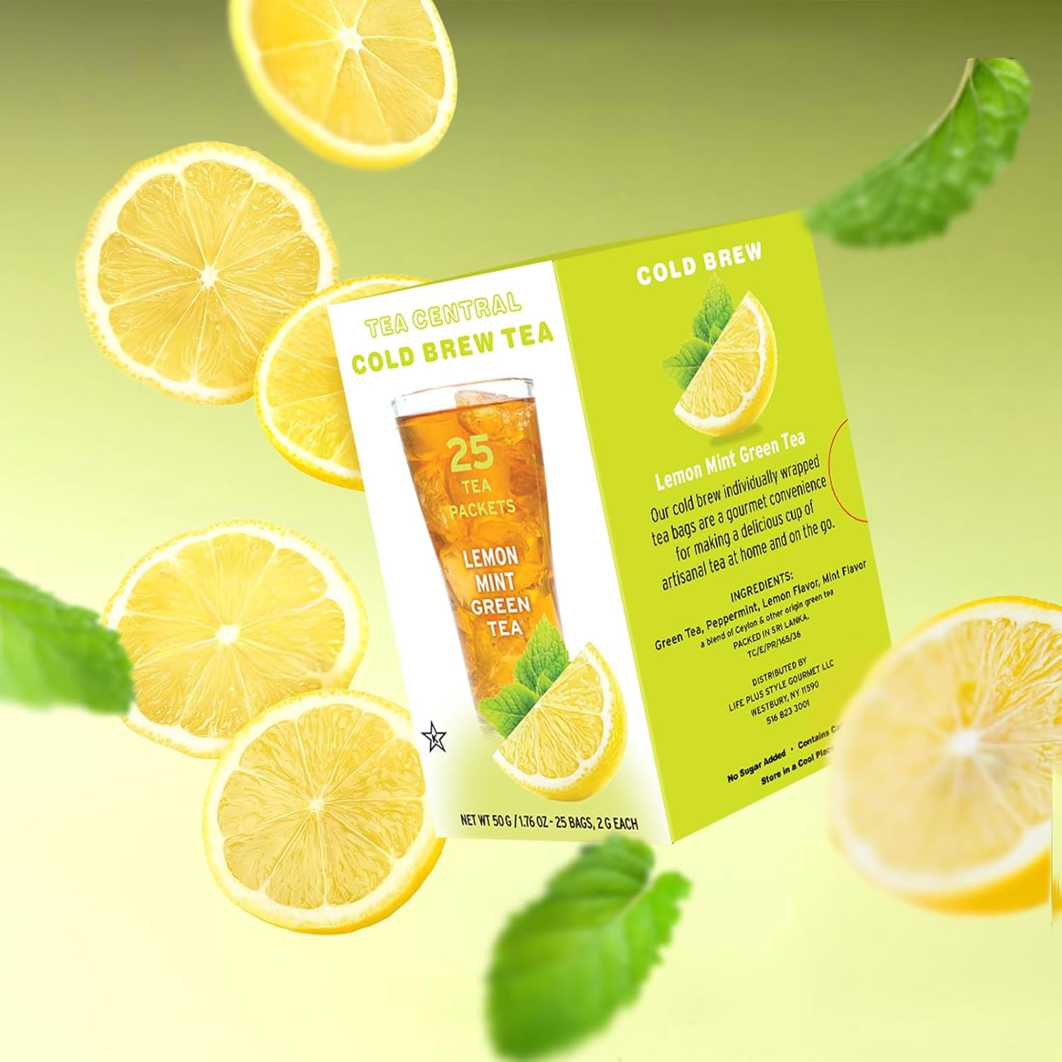 Tea Central - Lemon Mint Green tea