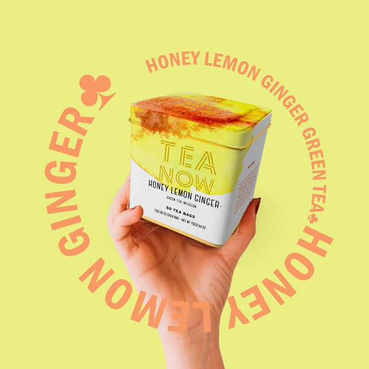 TEA NOW - Honey Lemon Ginger Green Tea