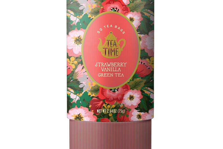 TEA TIME - Strawberry Vanilla Green Tea