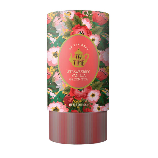 TEA TIME - Strawberry Vanilla Green Tea