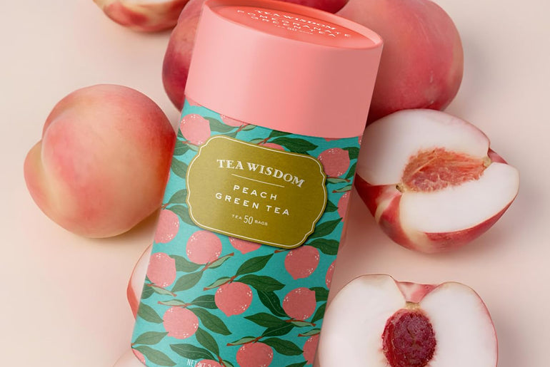 Tea Wisdom - Organic Peach Green Tea