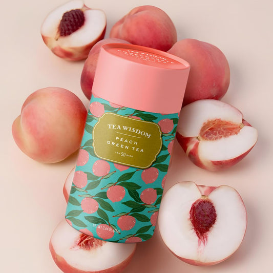 Tea Wisdom - Organic Peach Green Tea