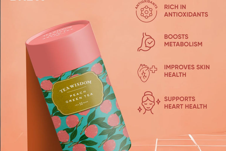 Tea Wisdom - Organic Peach Green Tea