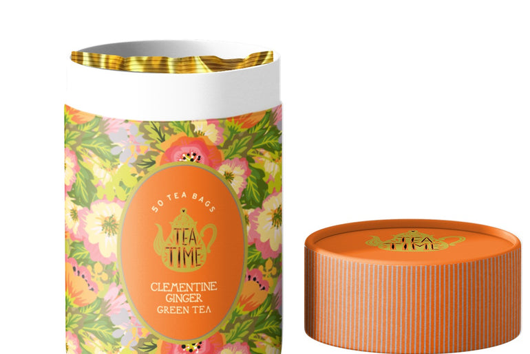 TEA TIME - Clementine Ginger Green Tea