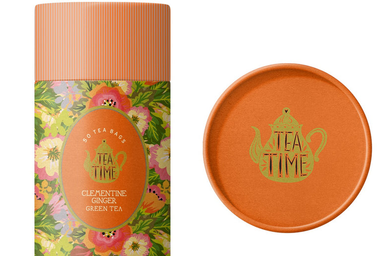 TEA TIME - Clementine Ginger Green Tea