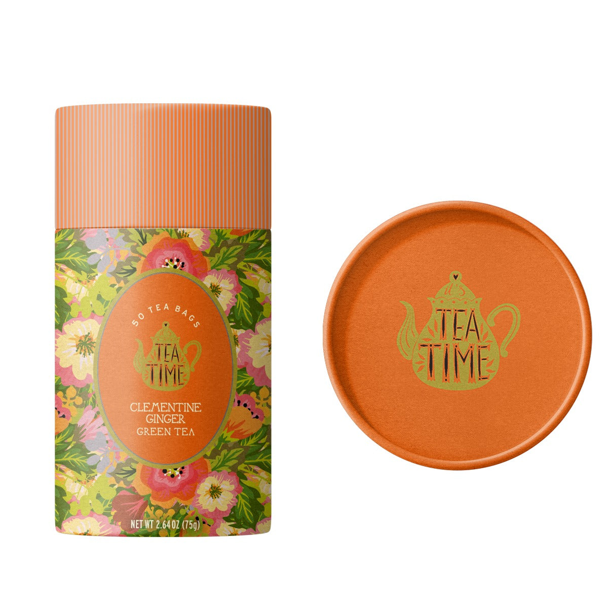 TEA TIME - Clementine Ginger Green Tea