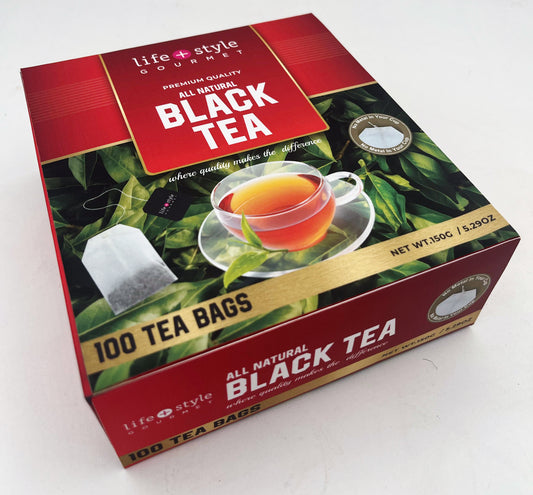 Life Plus Style Gourmet Black Tea - 100 tea bags