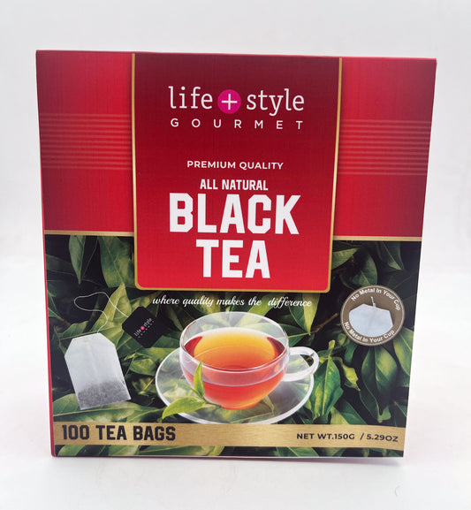 Life Plus Style Gourmet Black Tea - 100 tea bags