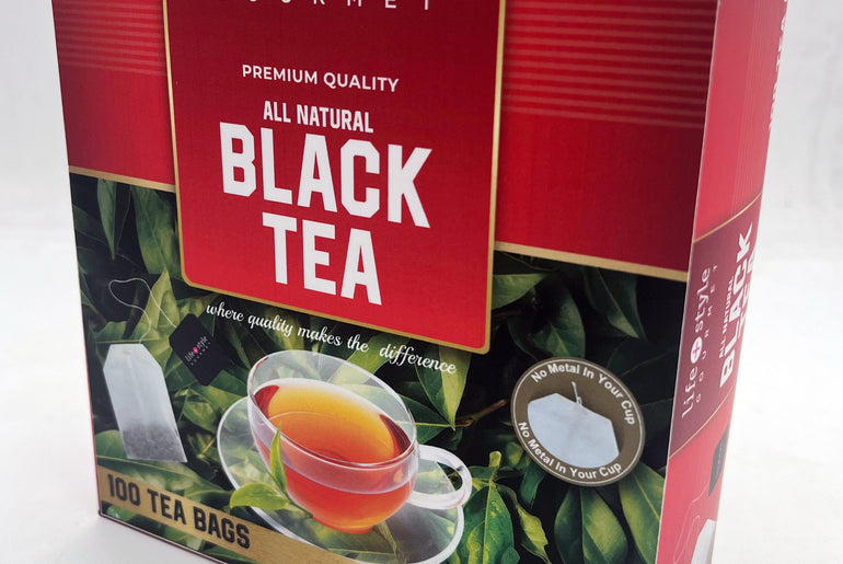 Life Plus Style Gourmet Black Tea - 100 tea bags