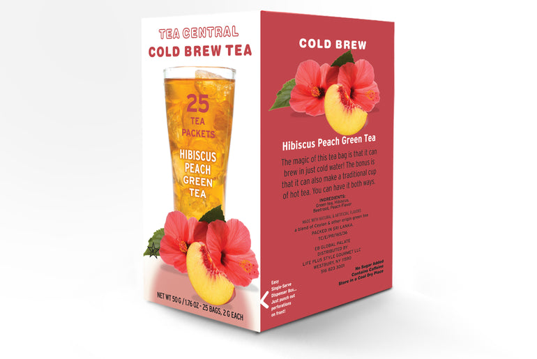 Tea Central - Hibiscus Peach Green tea