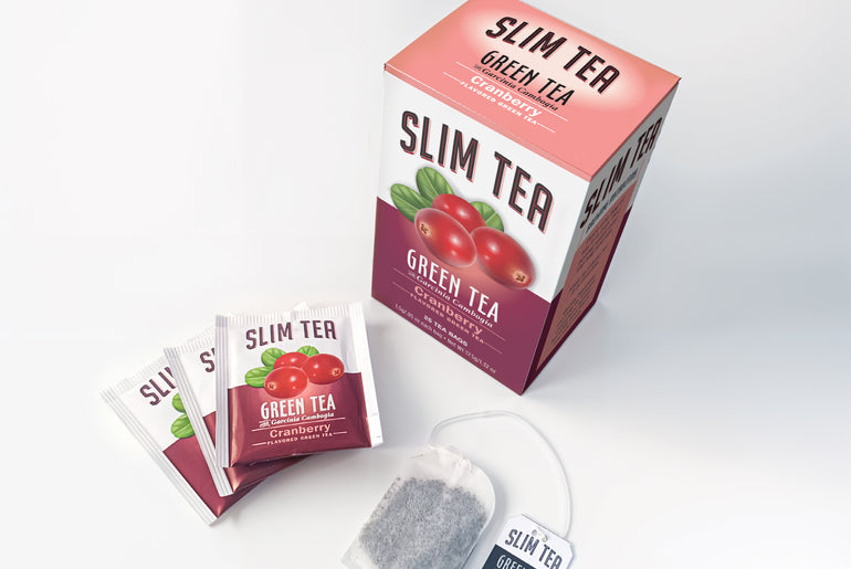 Slim Tea - Cranberry Flavored Green Tea