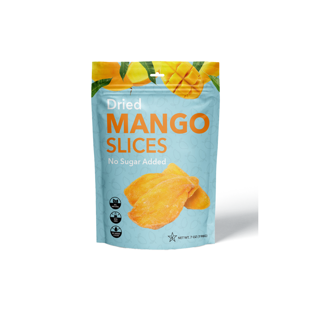 Dried Mango Slices No Sugar Added