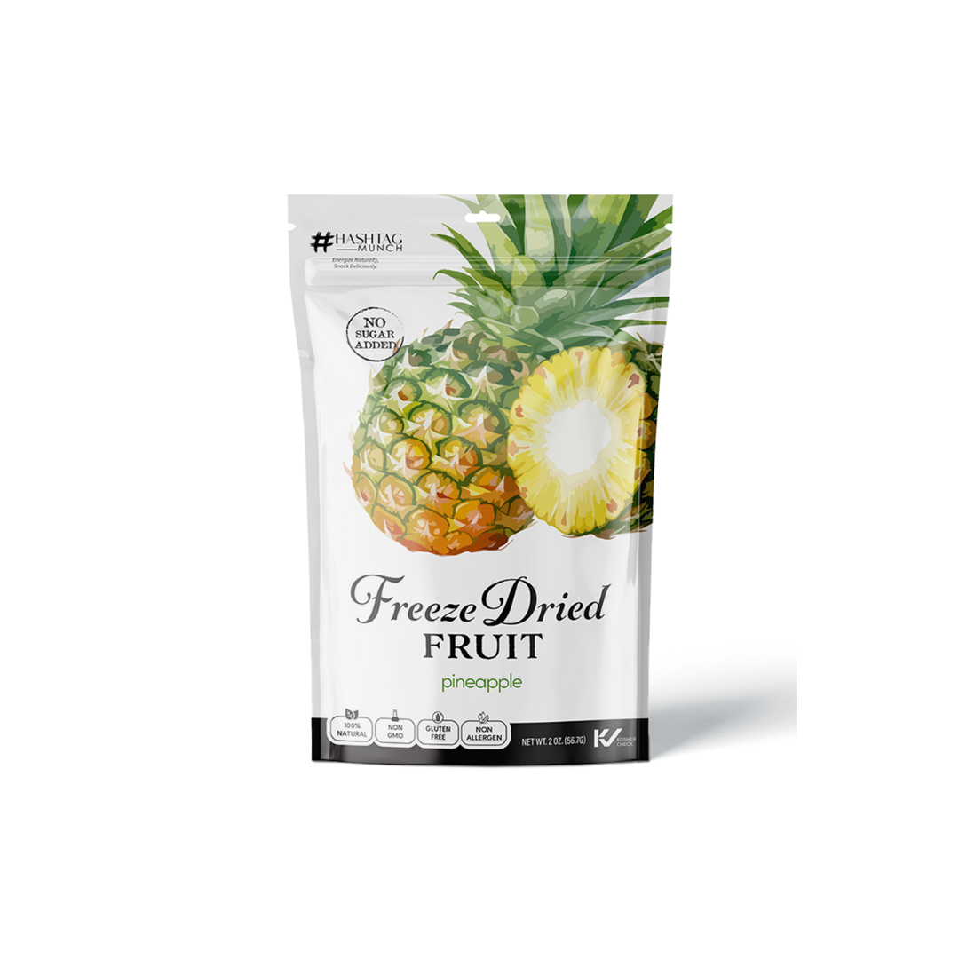 Freeze Dried Pineapple - No Added Sugar