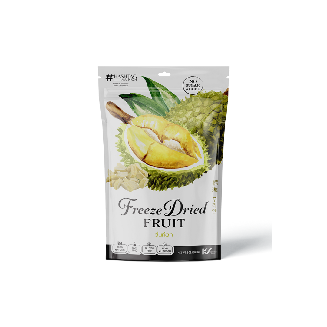 Freeze Dried Durian - No Sugar Added