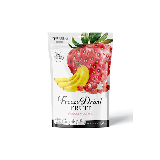 Freeze Dried Strawbery Banana - No Added Sugar