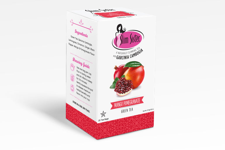 Slim Sister - Mango Pomegranate Green tea