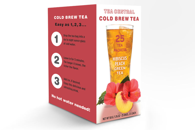 Tea Central - Hibiscus Peach Green tea