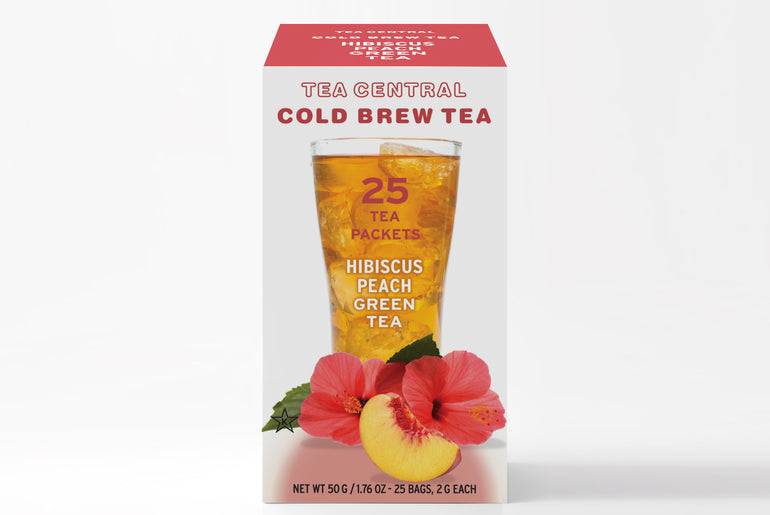 Tea Central - Hibiscus Peach Green tea