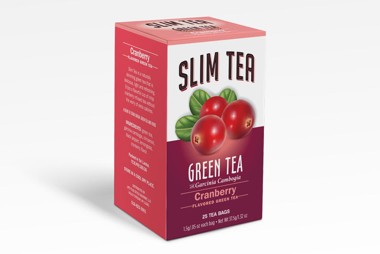 Slim Tea - Cranberry Flavored Green Tea