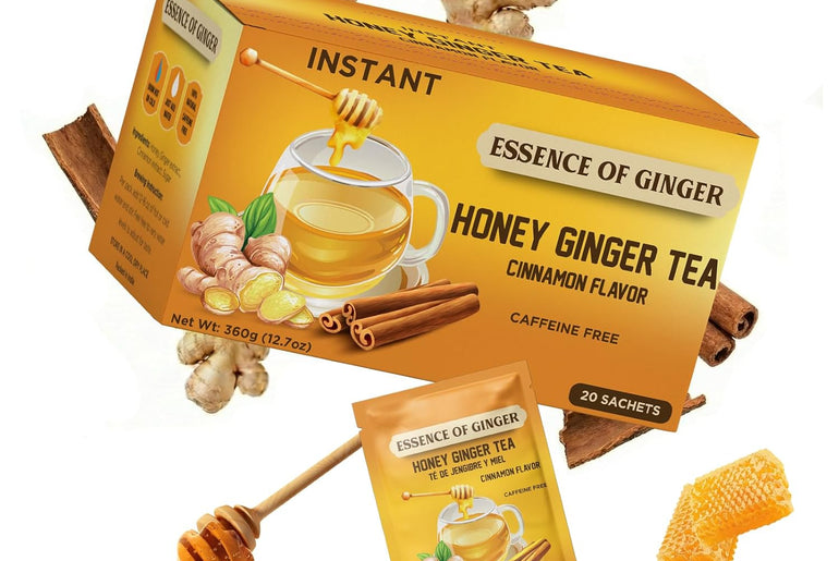 Essence of Ginger Honey Ginger Cinnamon Herbal Tea