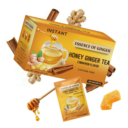 Essence of Ginger Honey Ginger Cinnamon Herbal Tea
