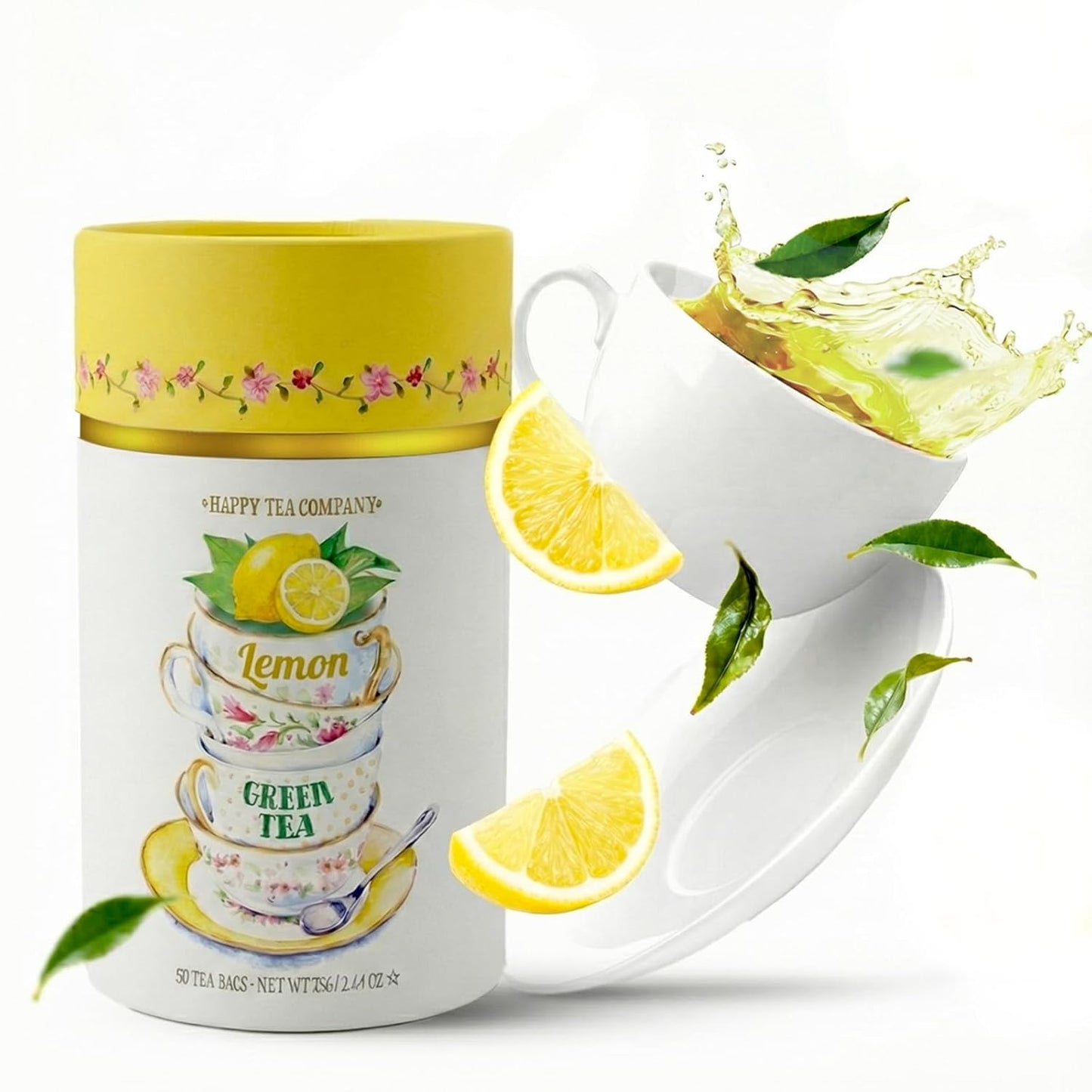Happy Tea Company Lemon Green Tea
