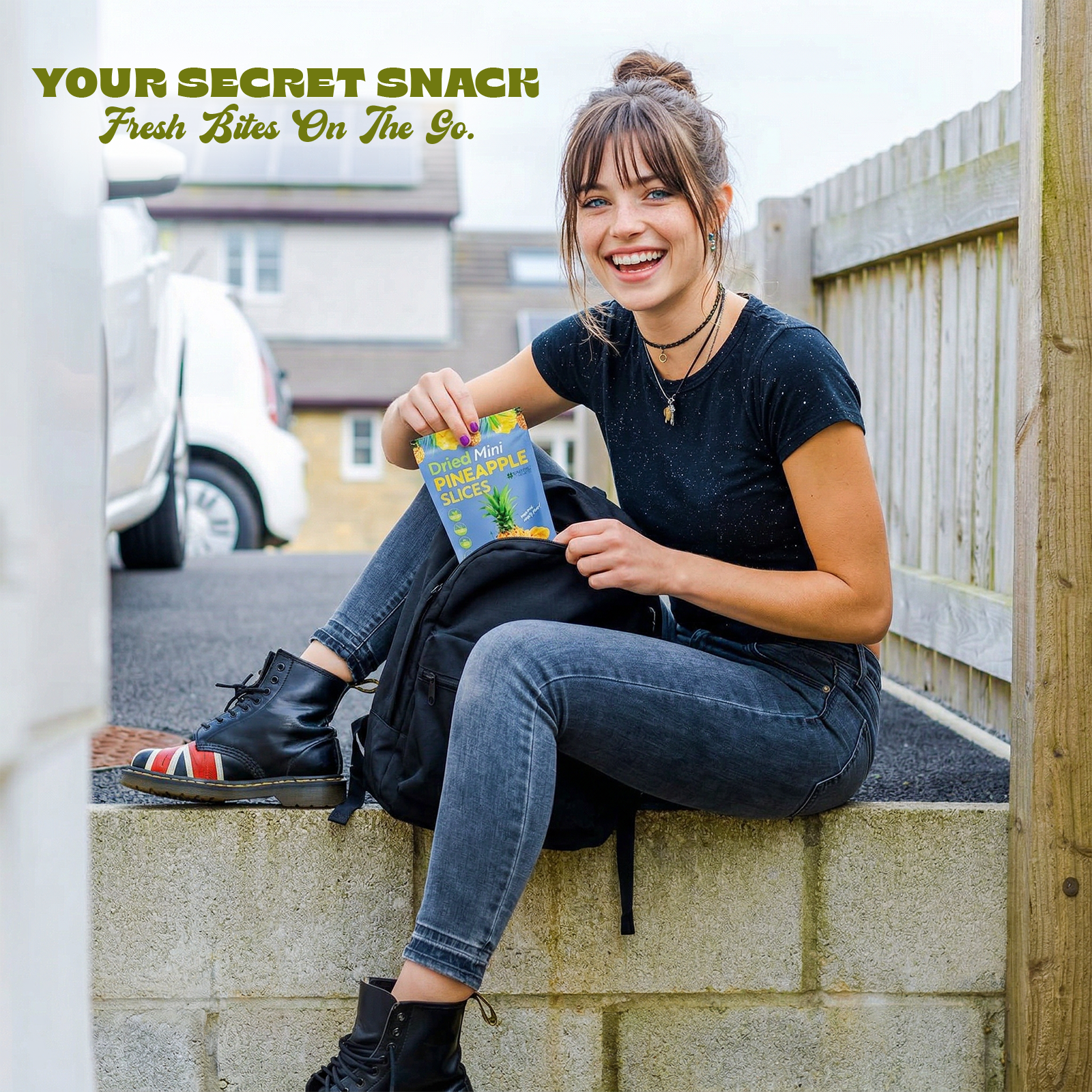 Hashtag Munch Dried Mini Pineapple Slices