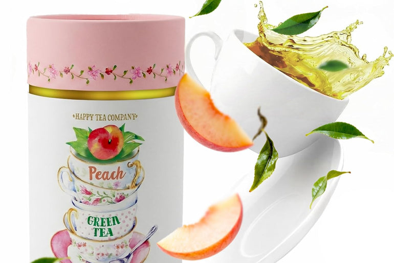 Happy Tea Company Peach Green Tea