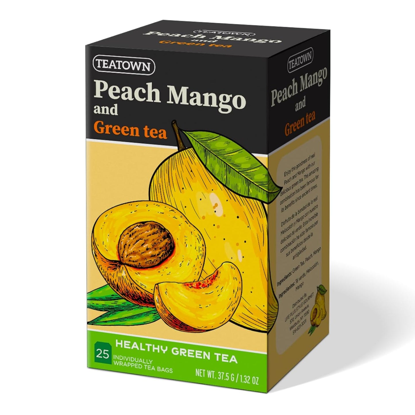 Tea Town Peach Mango Green Tea