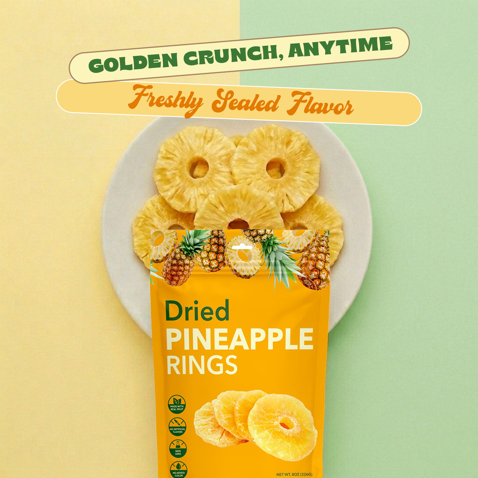 Dried Pineapple Rings
