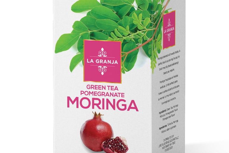 La Granja Green Tea Pomegranate Moringa Tea