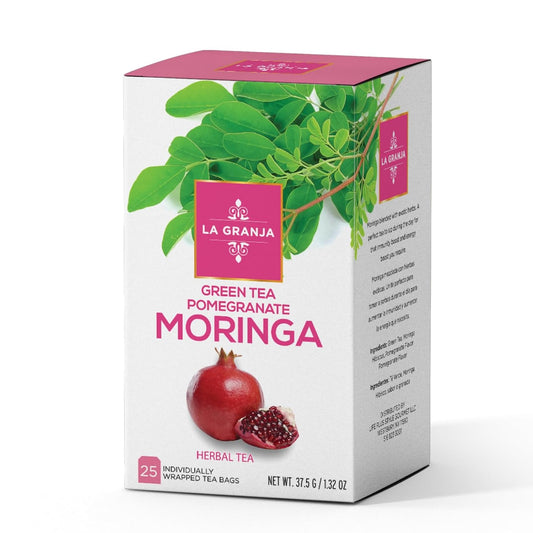 La Granja Green Tea Pomegranate Moringa Tea