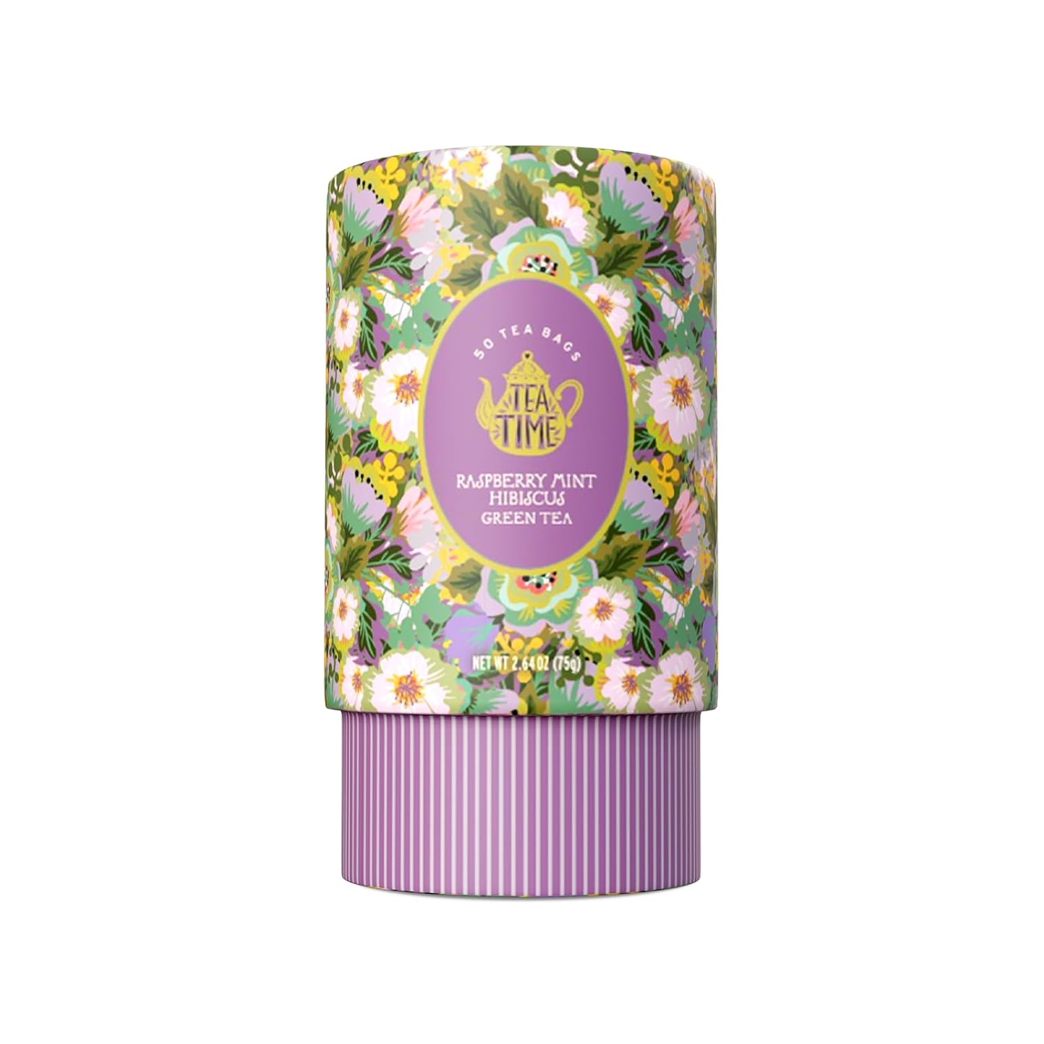 TEA TIME - Raspberry Mint Hibiscus Green Tea