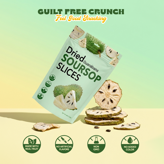 Dried Guanabana Soursop Slices