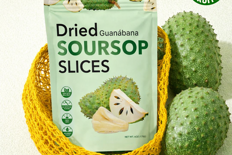 Dried Guanabana Soursop Slices