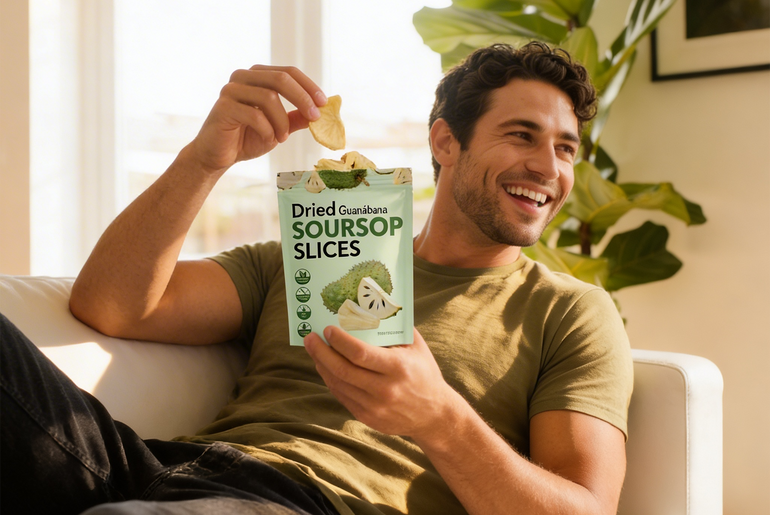 Dried Guanabana Soursop Slices