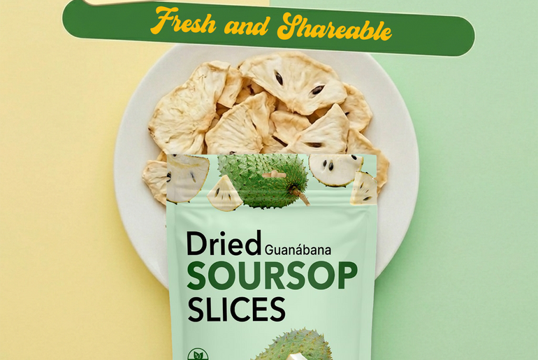 Dried Guanabana Soursop Slices