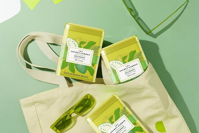 The Secret Garden Organic Soursop Green Tea